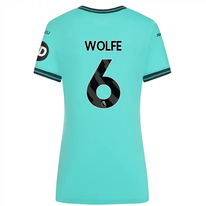 Wolverhampton Wanderers Kits Shop | 25-26 Wolves Pro Away Shirt – Womens WOLFE 6 Wolves Jerseys and Gear